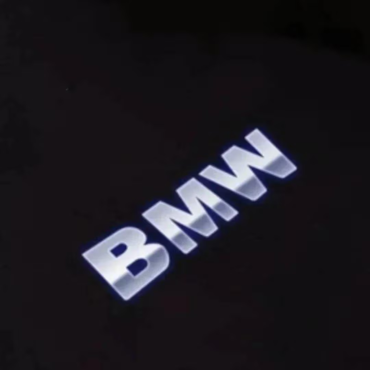 BMW grey logo door light