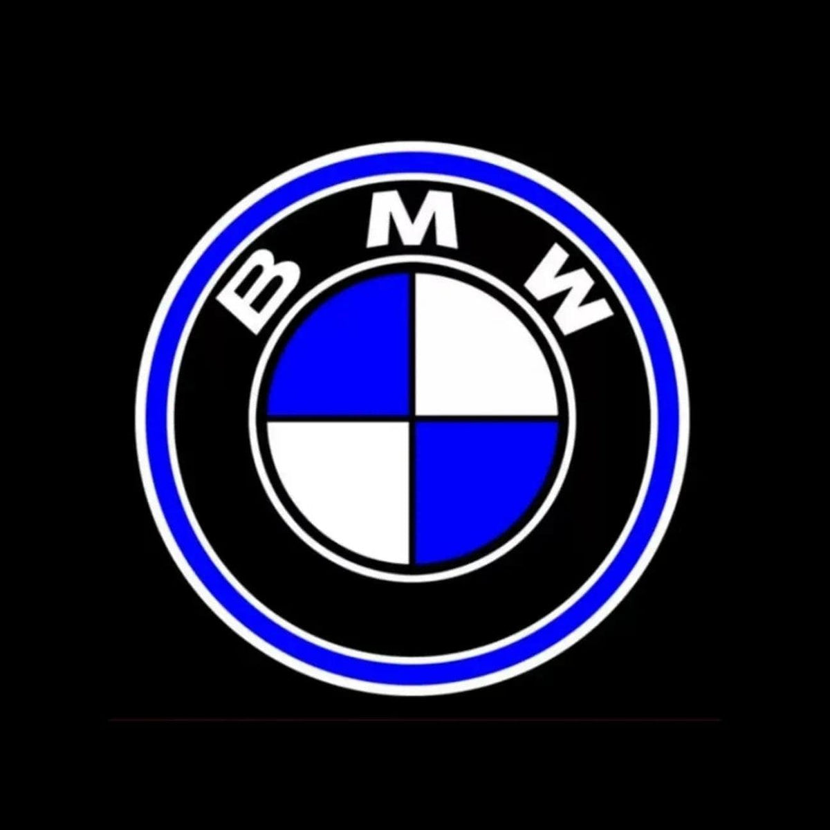 Éclairage de porte BMW logo