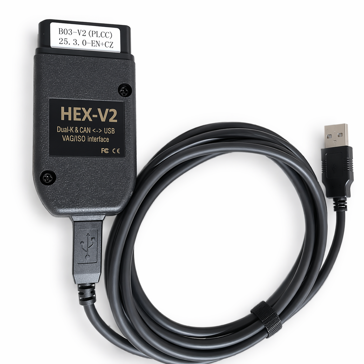 Cavo diagnostico VCDS VAGCOM OBD per Audi & VW (Francese)