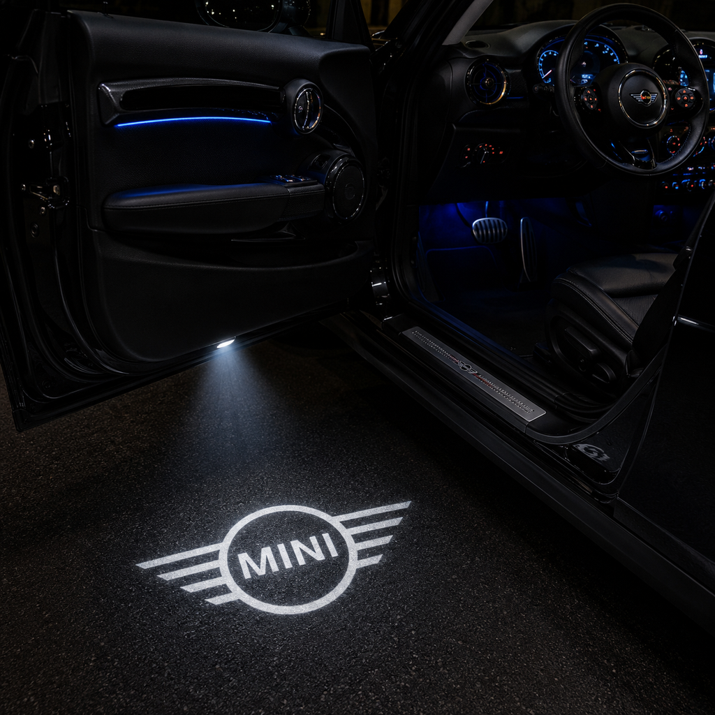 2 Projecteurs LED portières logo MINI