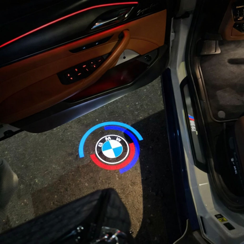 BMW 50th Anniversary Logo Door Light