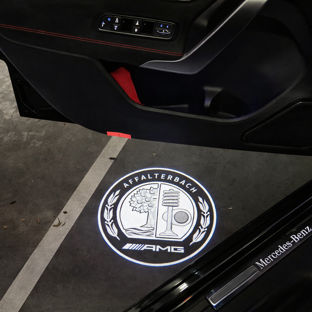 Éclairage de porte logo Mercedes Affalterbach