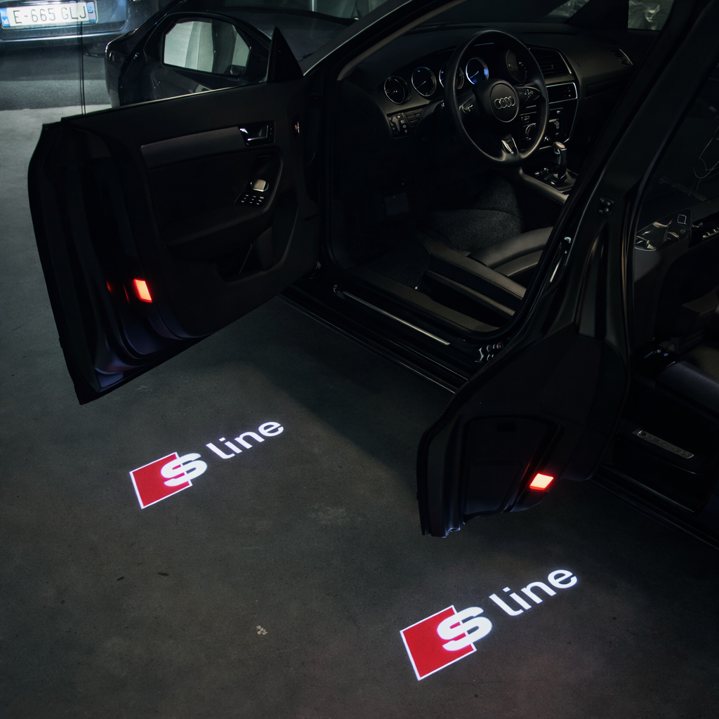 Éclairage de porte Audi S line