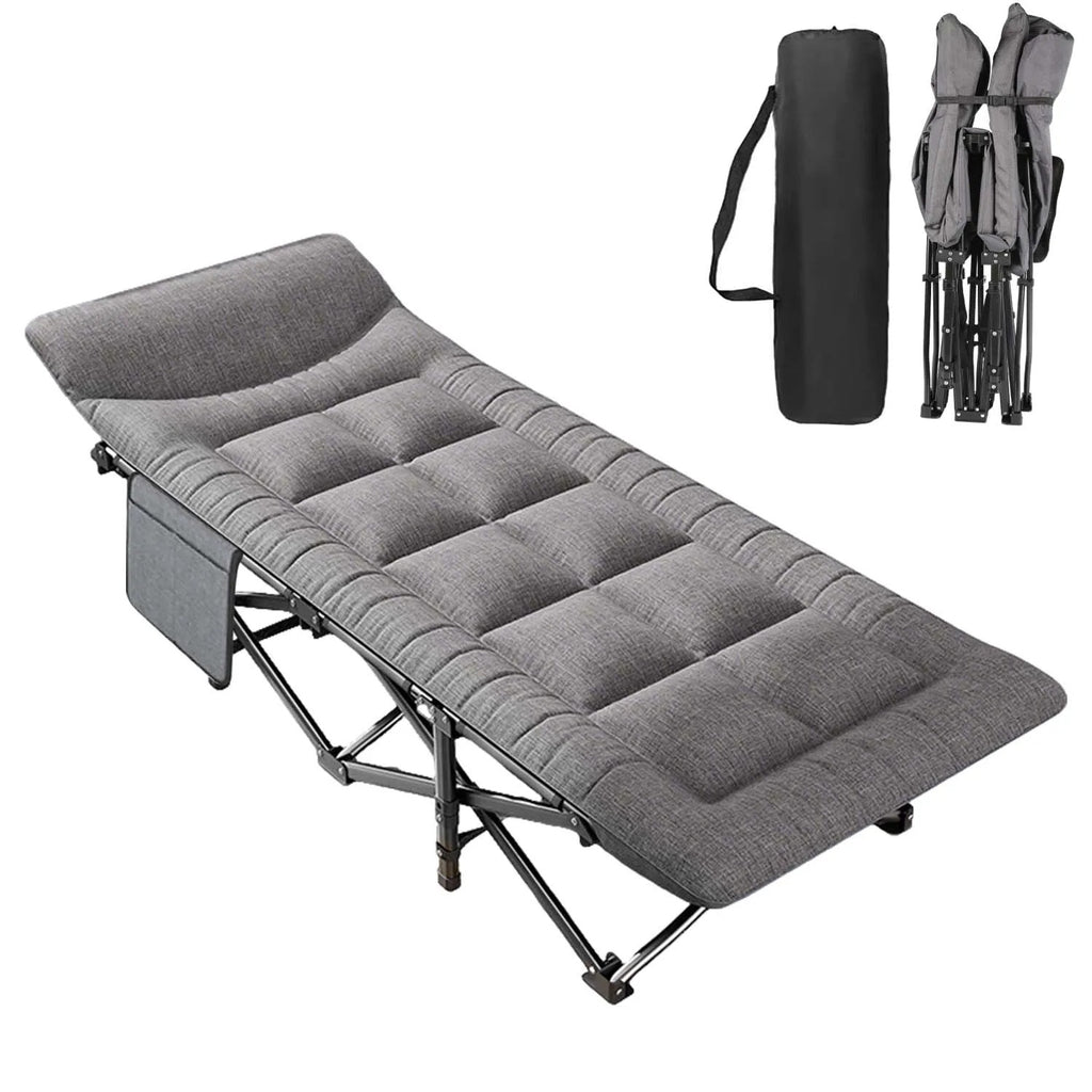 Letto da campo ergonomico pieghevole