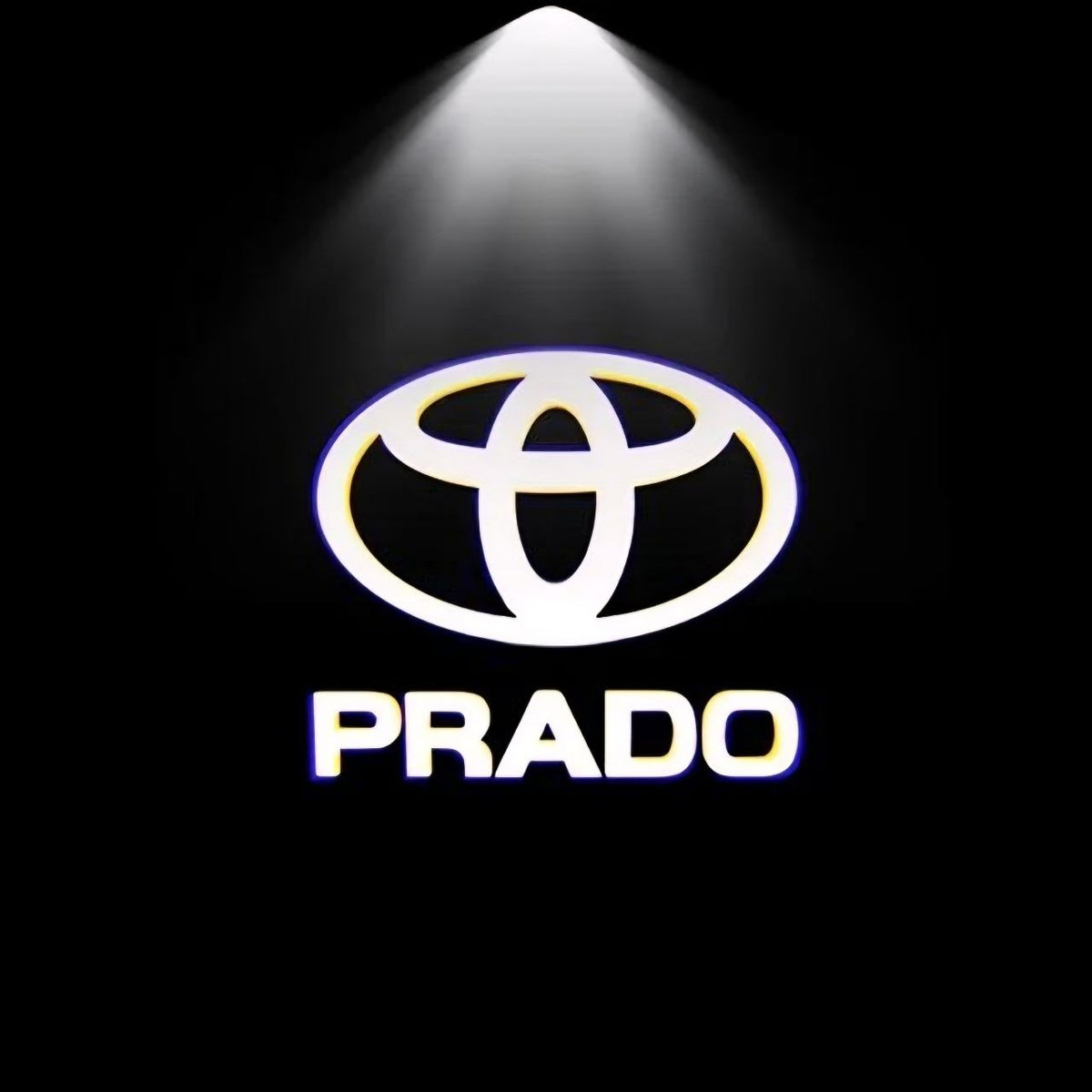 2 Projecteurs LED portières logo Toyota