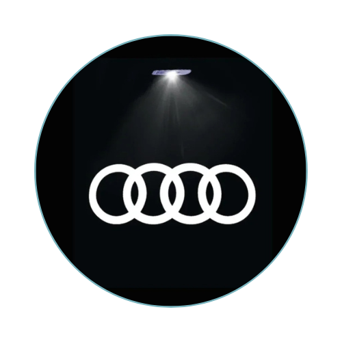 AUDI Door Light 4 RINGS